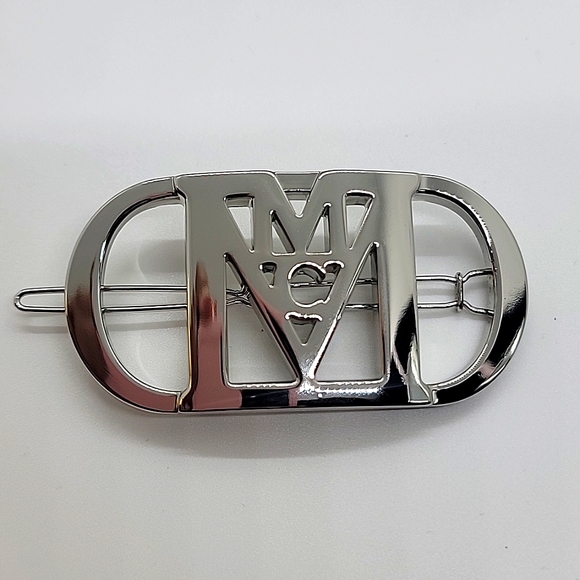 MCM HAIR CLIP SILVER - Picture 2 of 2